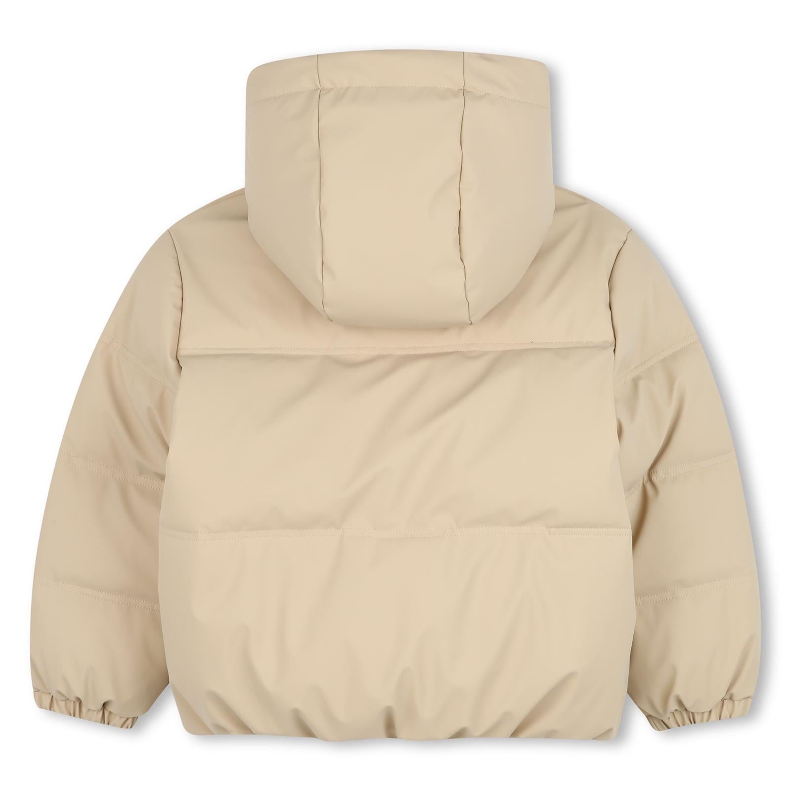 BILLIEBLUSH Boys Beige Puffer Jacket BILLIEBLUSH Boys Beige Puffer Jacket