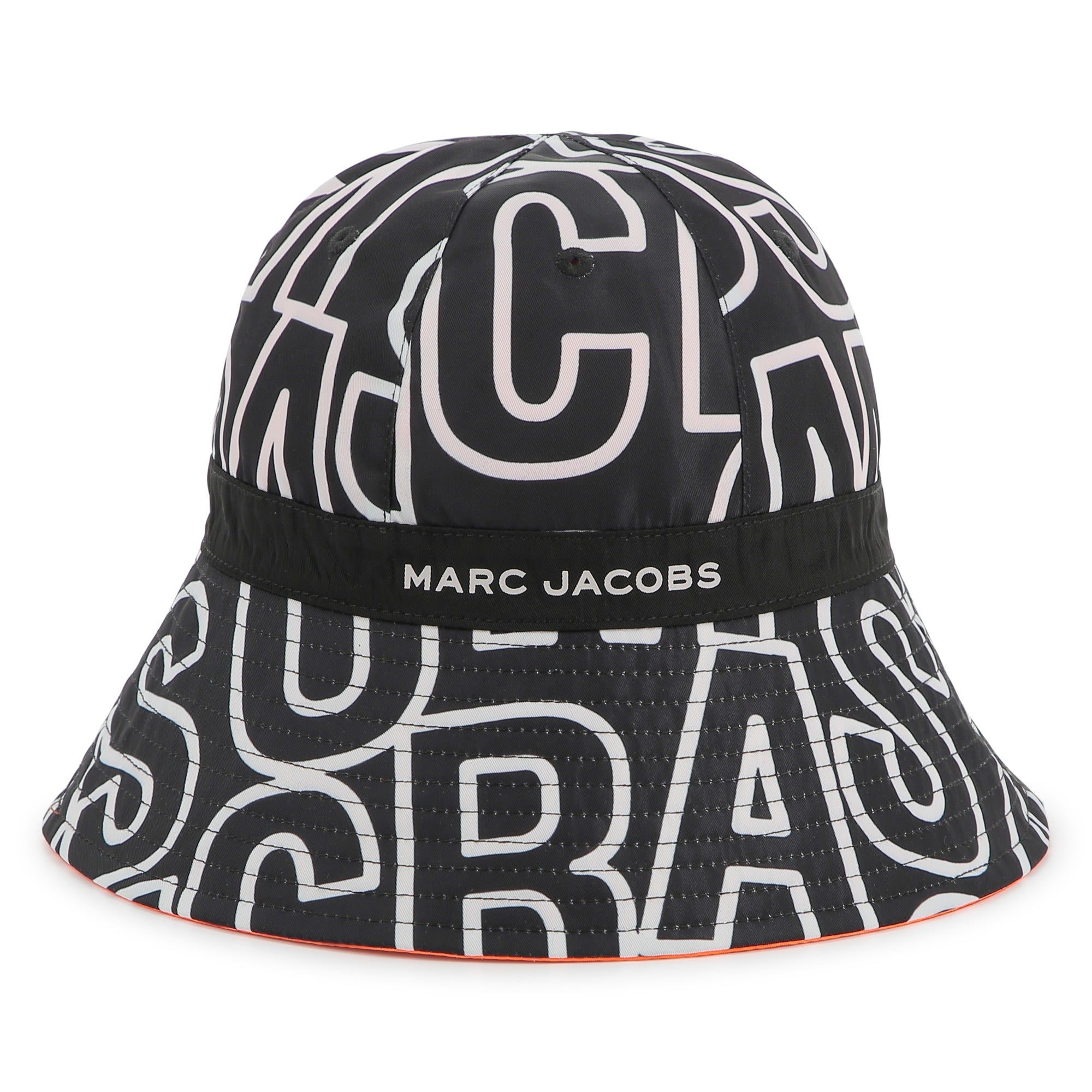 Marc Jacobs Boys Black & White Reversible Bucket Hat Marc Jacobs Boys Black & White Reversible Bucket Hat