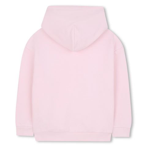Marc Jacobs Girls Pink Jewelled Hoody Marc Jacobs Girls Pink Jewelled Hoody
