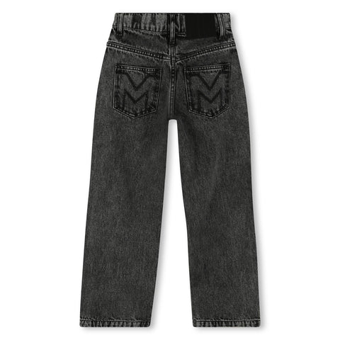 Marc Jacobs Girls Black Jewelled Jeans Marc Jacobs Girls Black Jewelled Jeans