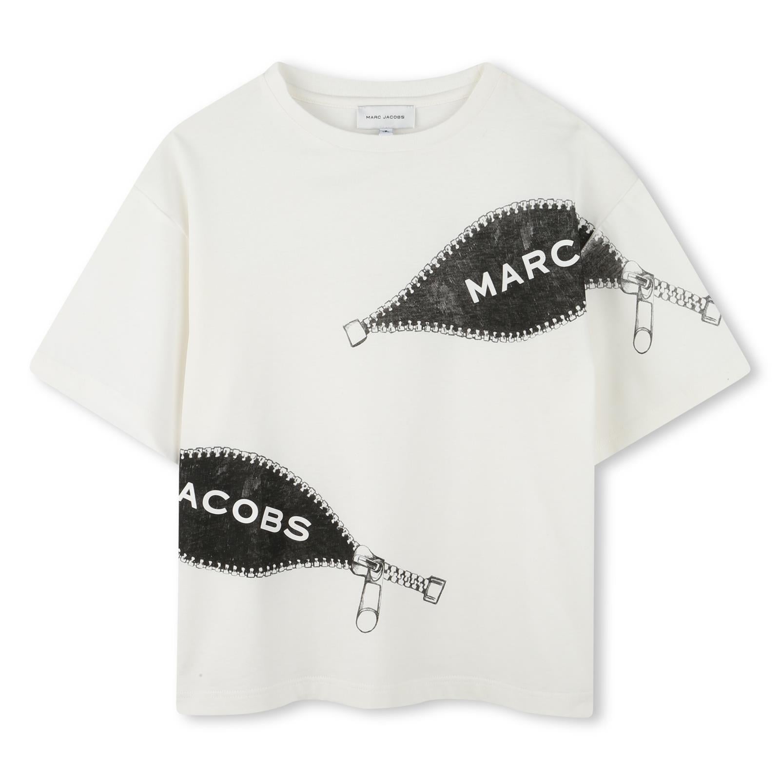 Marc Jacobs Boys White Bag T-Shirt Marc Jacobs Boys White Bag T-Shirt