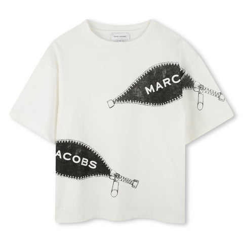 Marc Jacobs Boys White Bag T-Shirt Marc Jacobs Boys White Bag T-Shirt