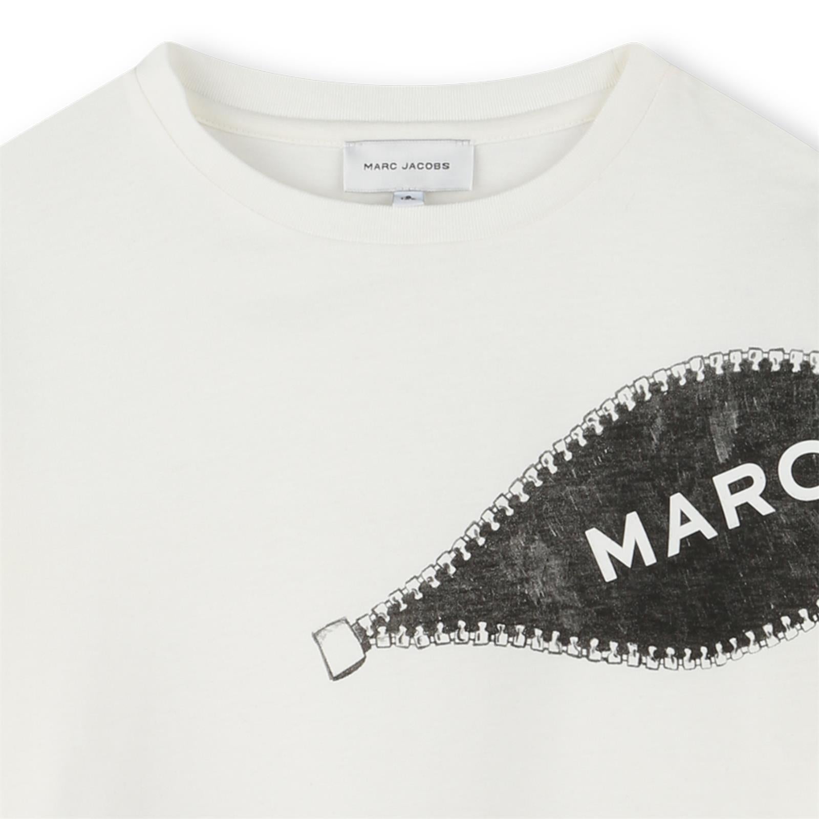 Marc Jacobs Boys White Bag T-Shirt Marc Jacobs Boys White Bag T-Shirt