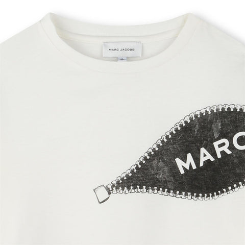 Marc Jacobs Boys White Bag T-Shirt Marc Jacobs Boys White Bag T-Shirt