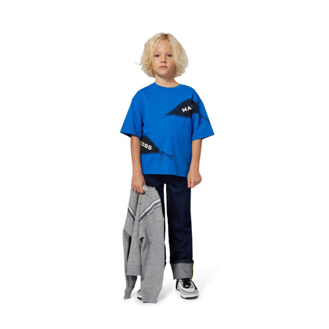 Marc Jacobs Boys Blue Bag T-Shirt Marc Jacobs Boys Blue Bag T-Shirt