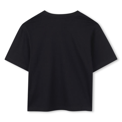 Marc Jacobs Boys Black Logo T-Shirt Marc Jacobs Boys Black Logo T-Shirt