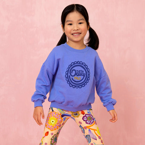Oilily Girls Wedgewood Hoki Sweater Oilily Girls Wedgewood Hoki Sweater