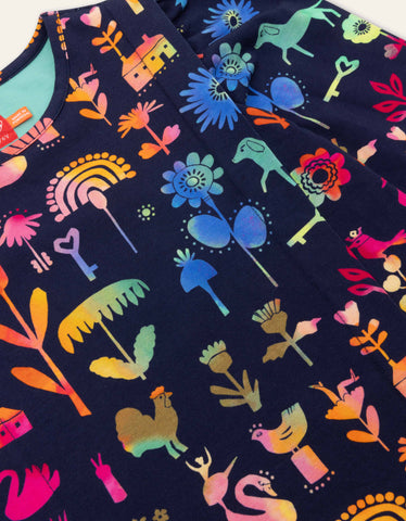 Oilily Girls Patriot Blue Legging Set Oilily Girls Patriot Blue Legging Set