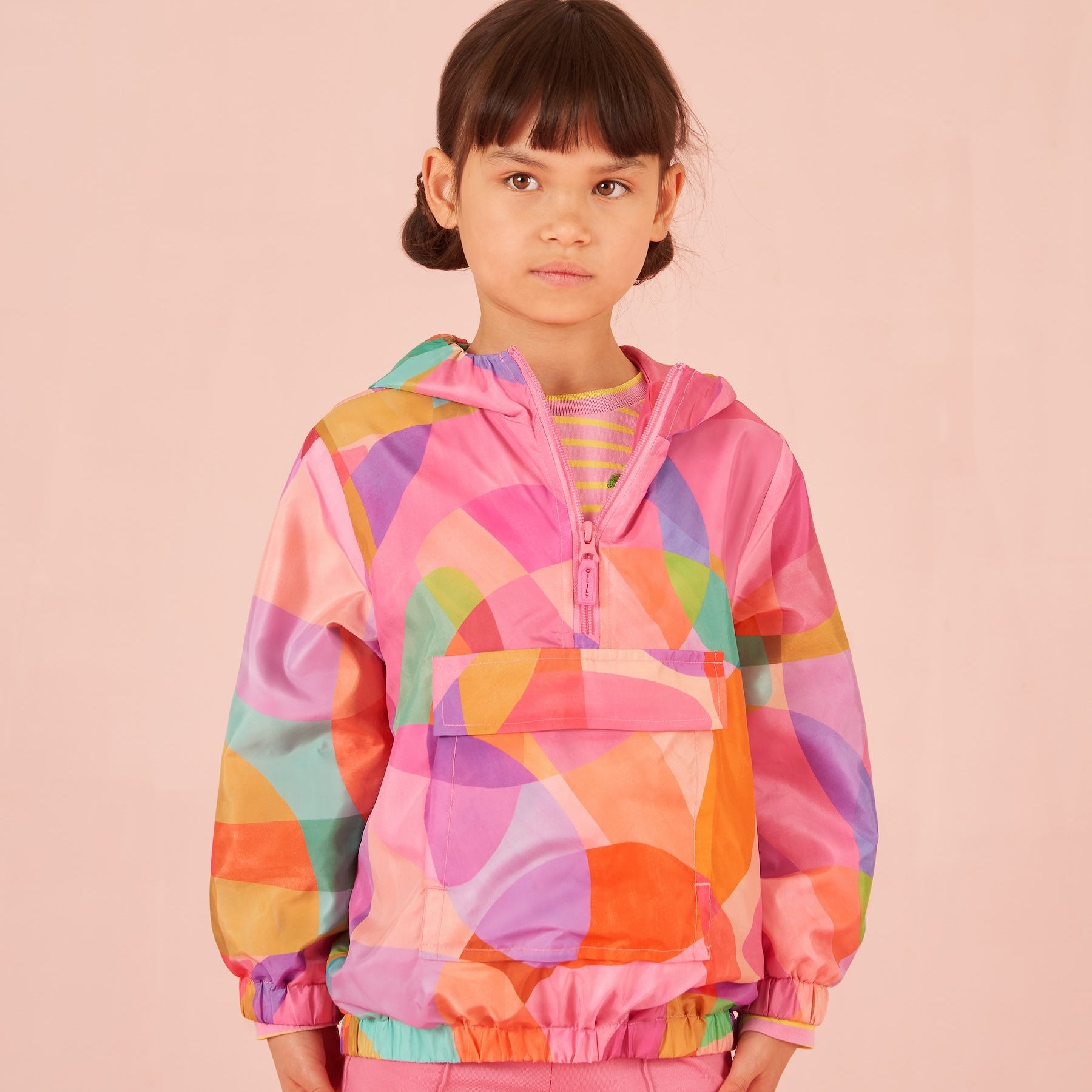 Oilily Girls Pink Cosmo Jacket Oilily Girls Pink Cosmo Jacket