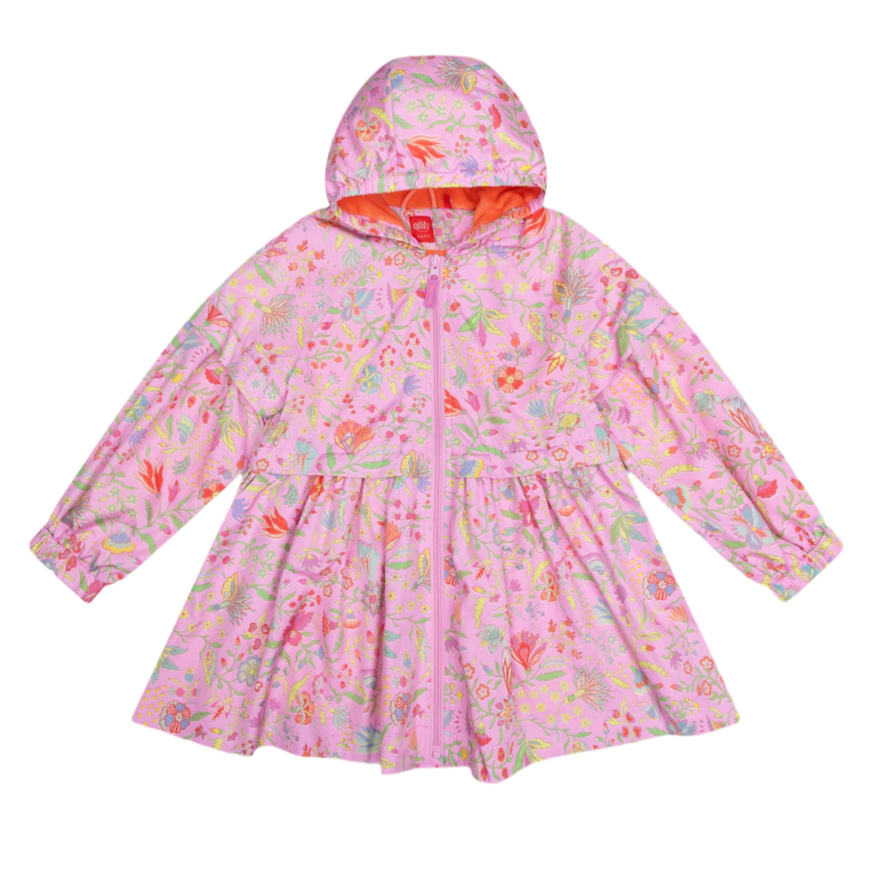 Oilily Girls Pink Cranberry Coat Oilily Girls Pink Cranberry Coat