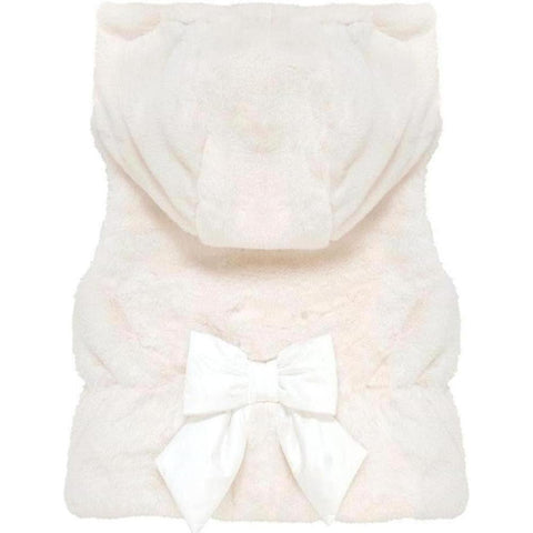 Balloon Chic Girls Ivory Faux Fur Gillet Balloon Chic Girls Ivory Faux Fur Gillet