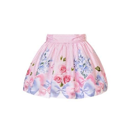 Balloon Chic Girls Pink Floral Skirt Balloon Chic Girls Pink Floral Skirt