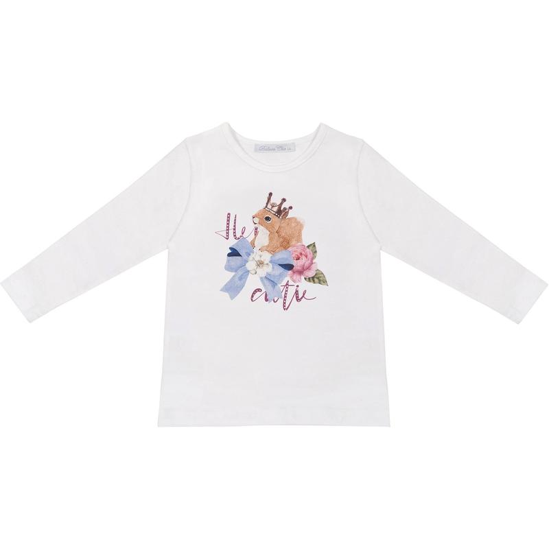 Balloon Chic Girls White Cutie Top Balloon Chic Girls White Cutie Top