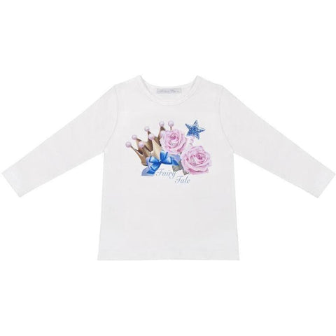 Balloon Chic Girls White Fairytale T-shirt Balloon Chic Girls White Fairytale T-shirt