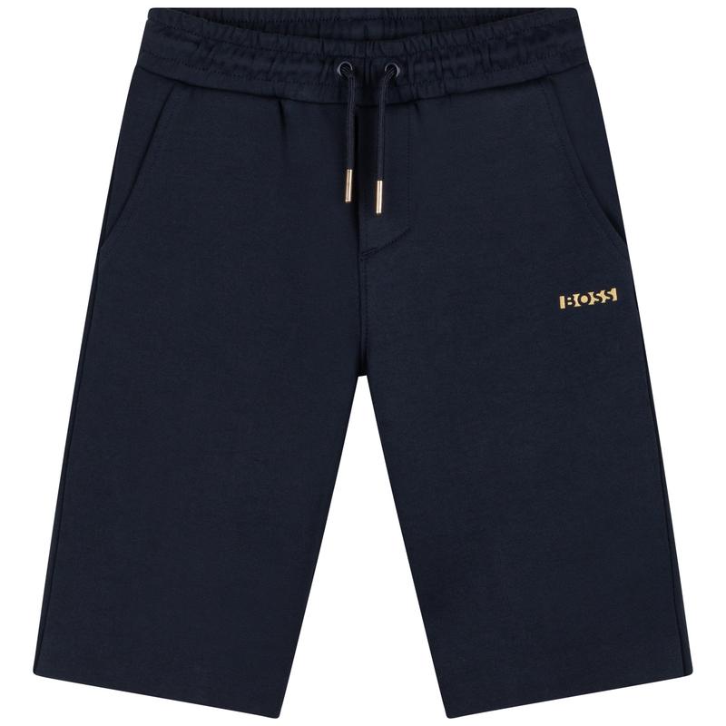 BOSS Boys Navy Bermuda Shorts BOSS Boys Navy Bermuda Shorts