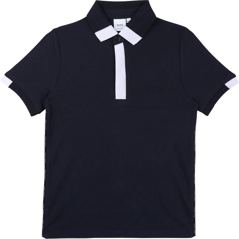 BOSS Boys Navy Polo Shirt BOSS Boys Navy Polo Shirt