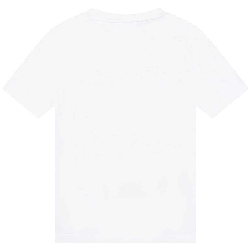BOSS Boys White Short Sleeve T-shirt BOSS Boys White Short Sleeve T-shirt