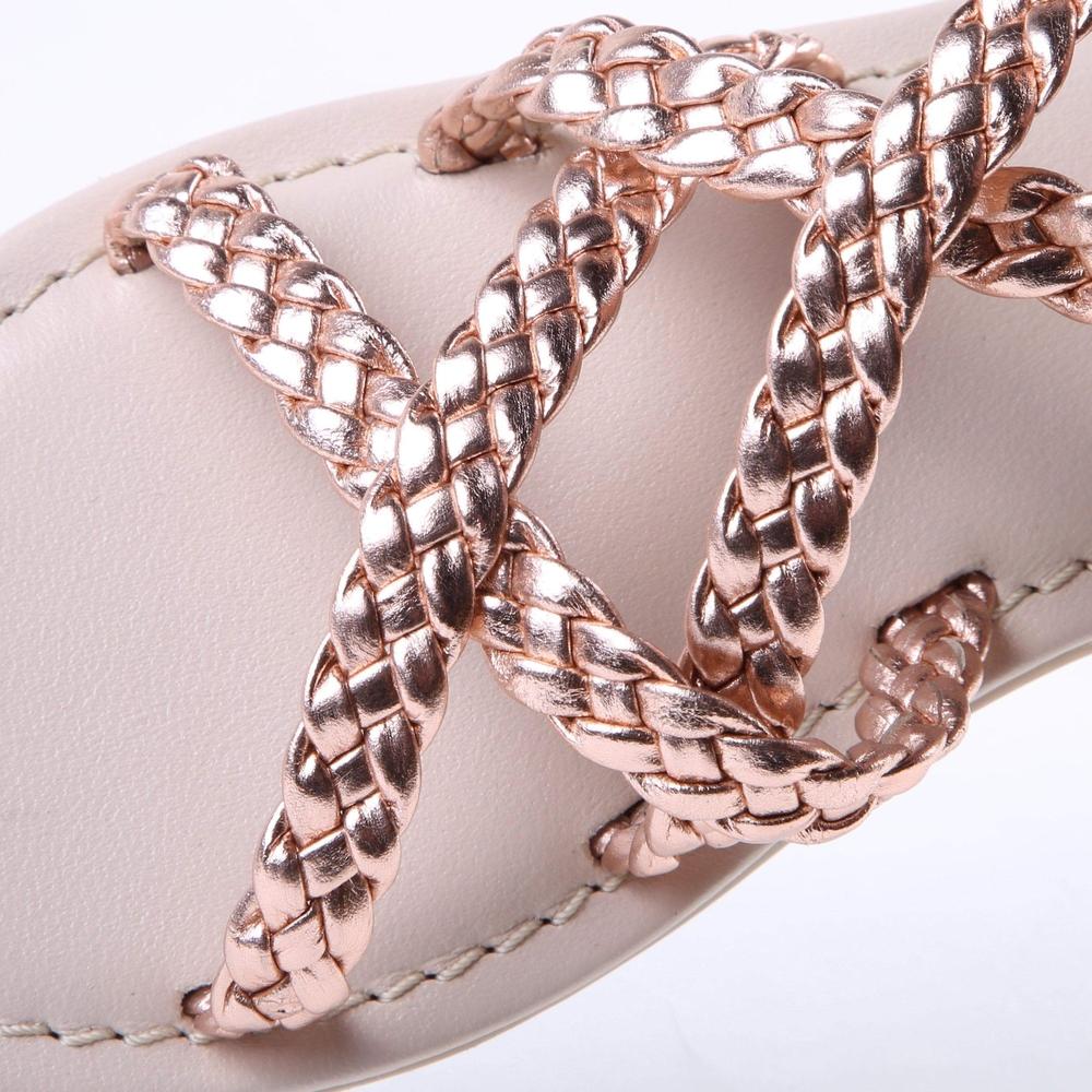 Carrement Beau Girls Bronze Sandals Carrement Beau Girls Bronze Sandals