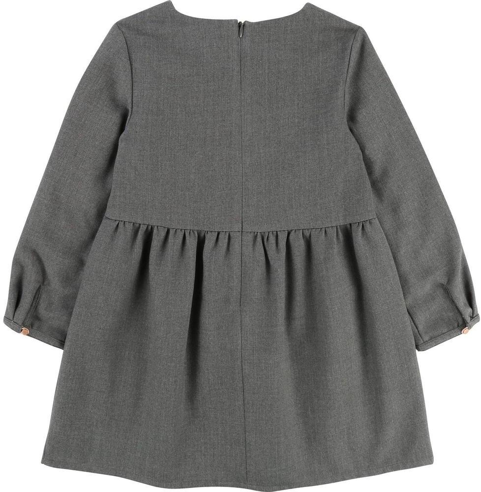 Carrement Beau Girls Grey Dress Carrement Beau Girls Grey Dress