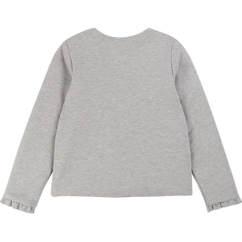 Carrement Beau Girls Pale Grey Jacket Carrement Beau Girls Pale Grey Jacket