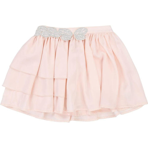 Carrement Beau Girls Pale Pink Skirt Carrement Beau Girls Pale Pink Skirt