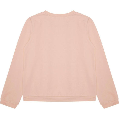 Carrement Beau Girls Pale Pink Sweatshirt Carrement Beau Girls Pale Pink Sweatshirt