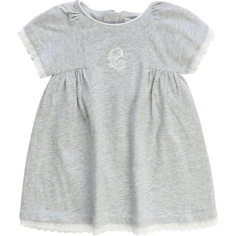 Chloe Baby Grey Jersey Dress Chloe Baby Grey Jersey Dress