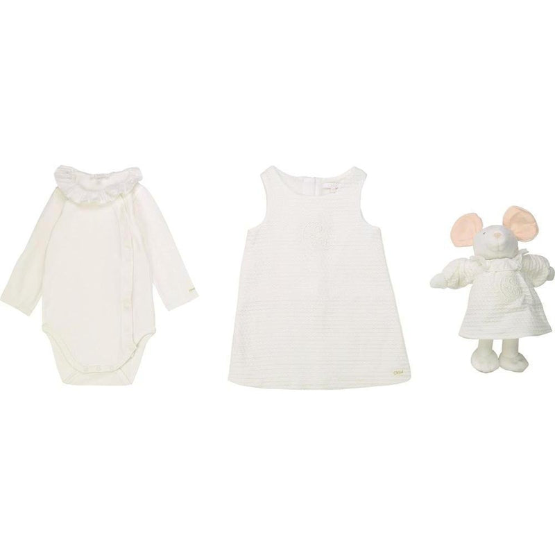 Chloe Baby Ivory Dress Set Chloe Baby Ivory Dress Set