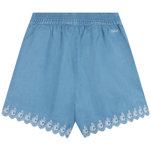 Chloe Girls Blue Shorts Chloe Girls Blue Shorts