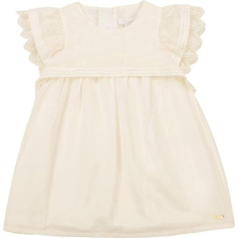 Chloe Girls Frill Embroidered Dress Chloe Girls Frill Embroidered Dress