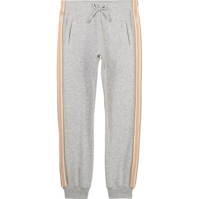 Chloe Girls Grey Logo Joggers Chloe Girls Grey Logo Joggers