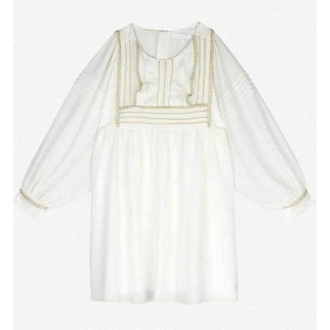 Chloe Girls Ivory & Gold Dress Chloe Girls Ivory & Gold Dress