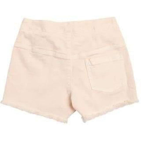 Chloe Girls Peach Denim Shorts Chloe Girls Peach Denim Shorts