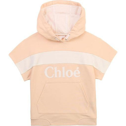 Chloe Girls Peach Logo Hoodie Chloe Girls Peach Logo Hoodie