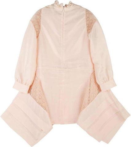 Chloe Girls Pink Silk Dress Chloe Girls Pink Silk Dress