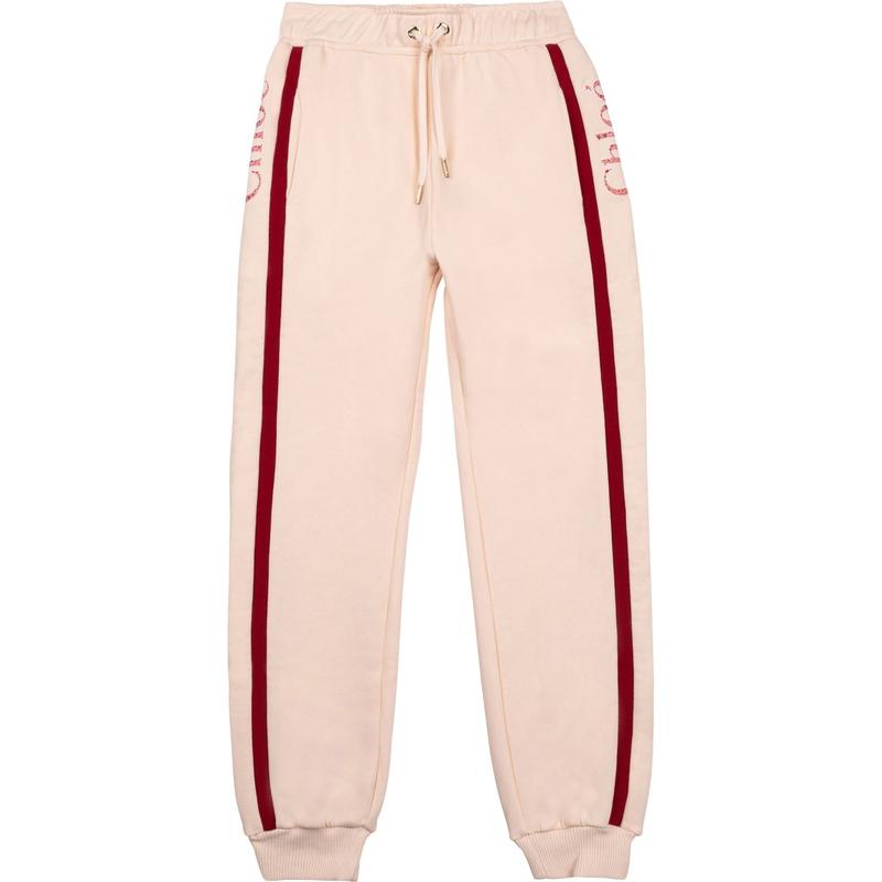 Chloe Girls Pink Stripe Joggers Chloe Girls Pink Stripe Joggers
