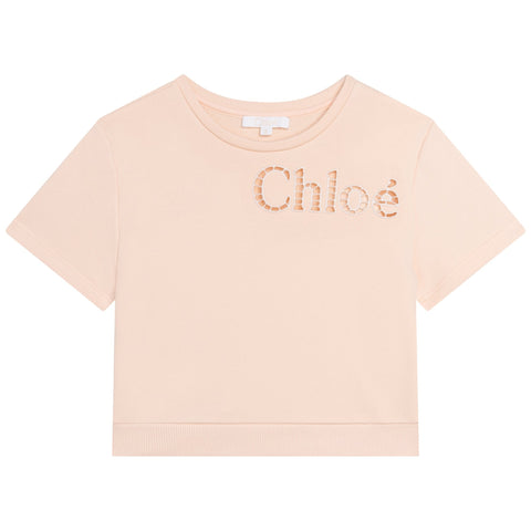 Chloe Girls Short Sleeved Sweatshirt Chloe Girls Short Sleeved Sweatshirt