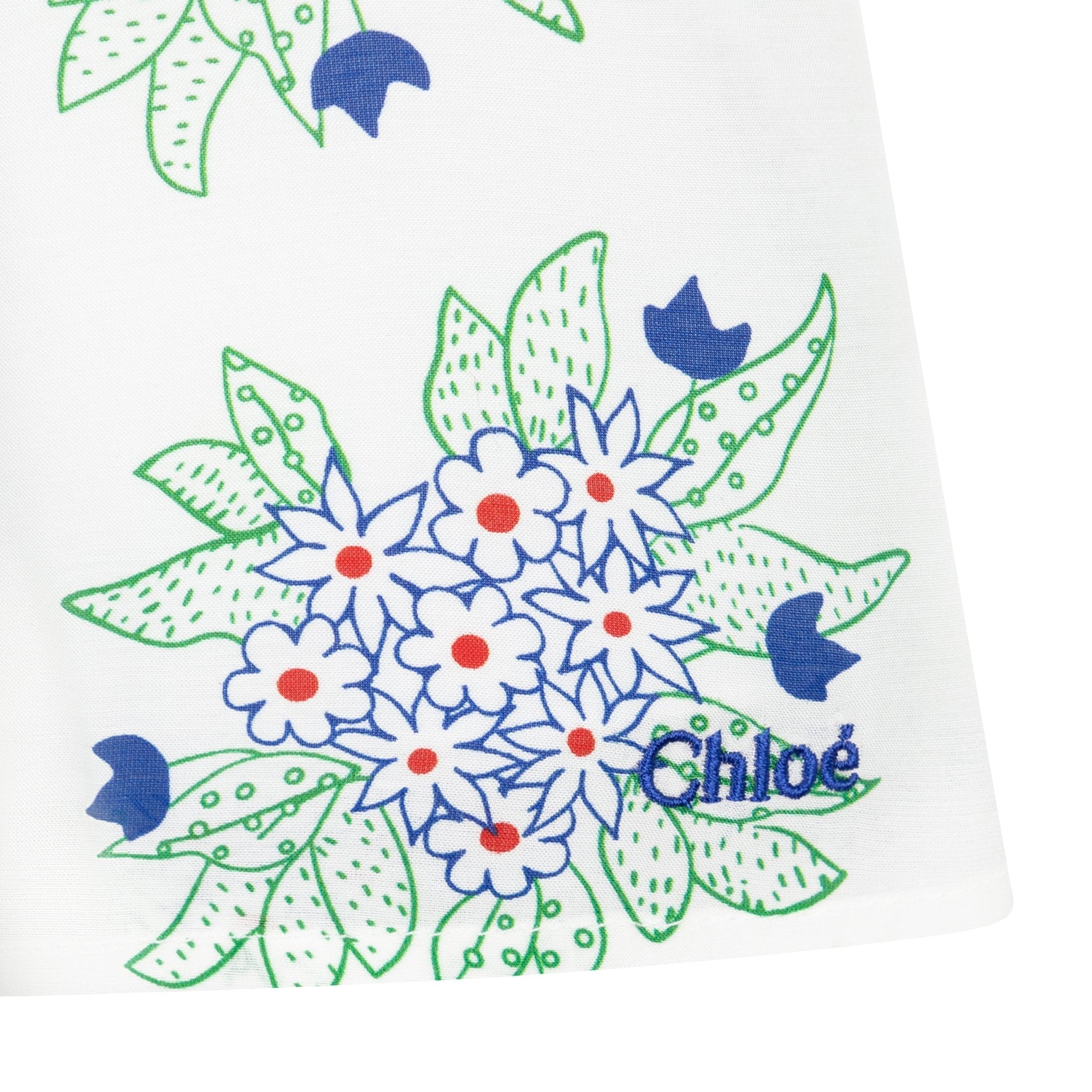 Chloe Girls White Floral Skirt Chloe Girls White Floral Skirt