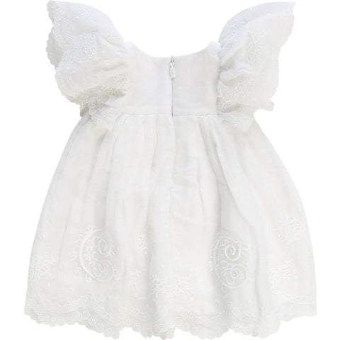 Chloe White Embroidered Dress Chloe White Embroidered Dress