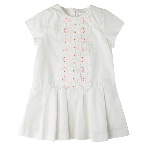 Chloe White Short Sleeve Brush Chloe White Short Sleeve Brush