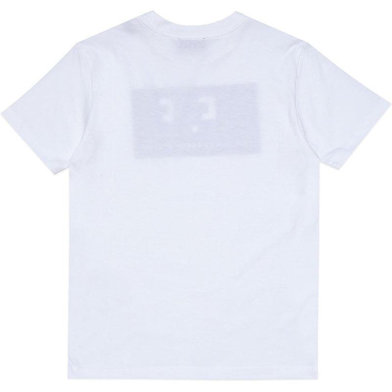 Diesel Boys White Patch Logo T-Shirt Diesel Boys White Patch Logo T-Shirt