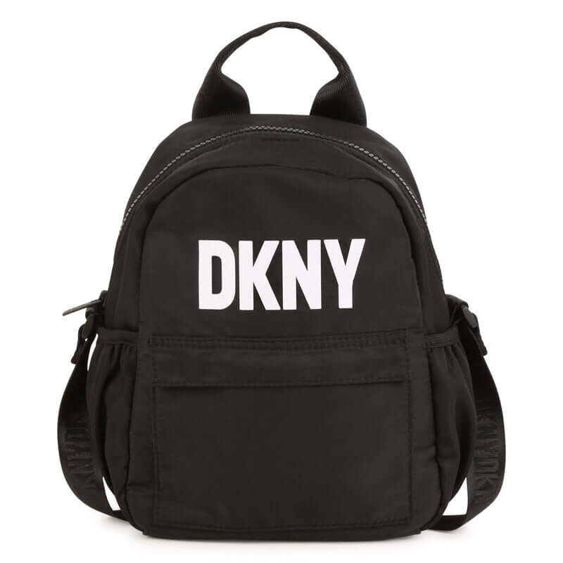 DKNY Girls Black Logo Handle Bag