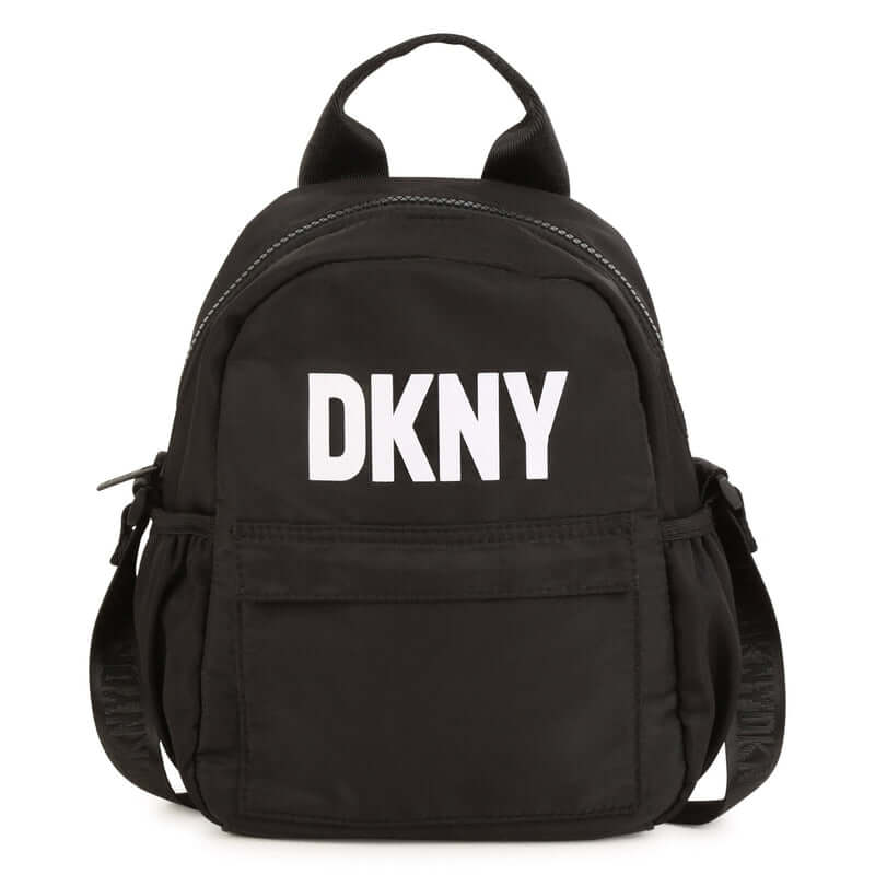 DKNY Girls Black Logo Handle Bag DKNY Girls Black Logo Handle Bag