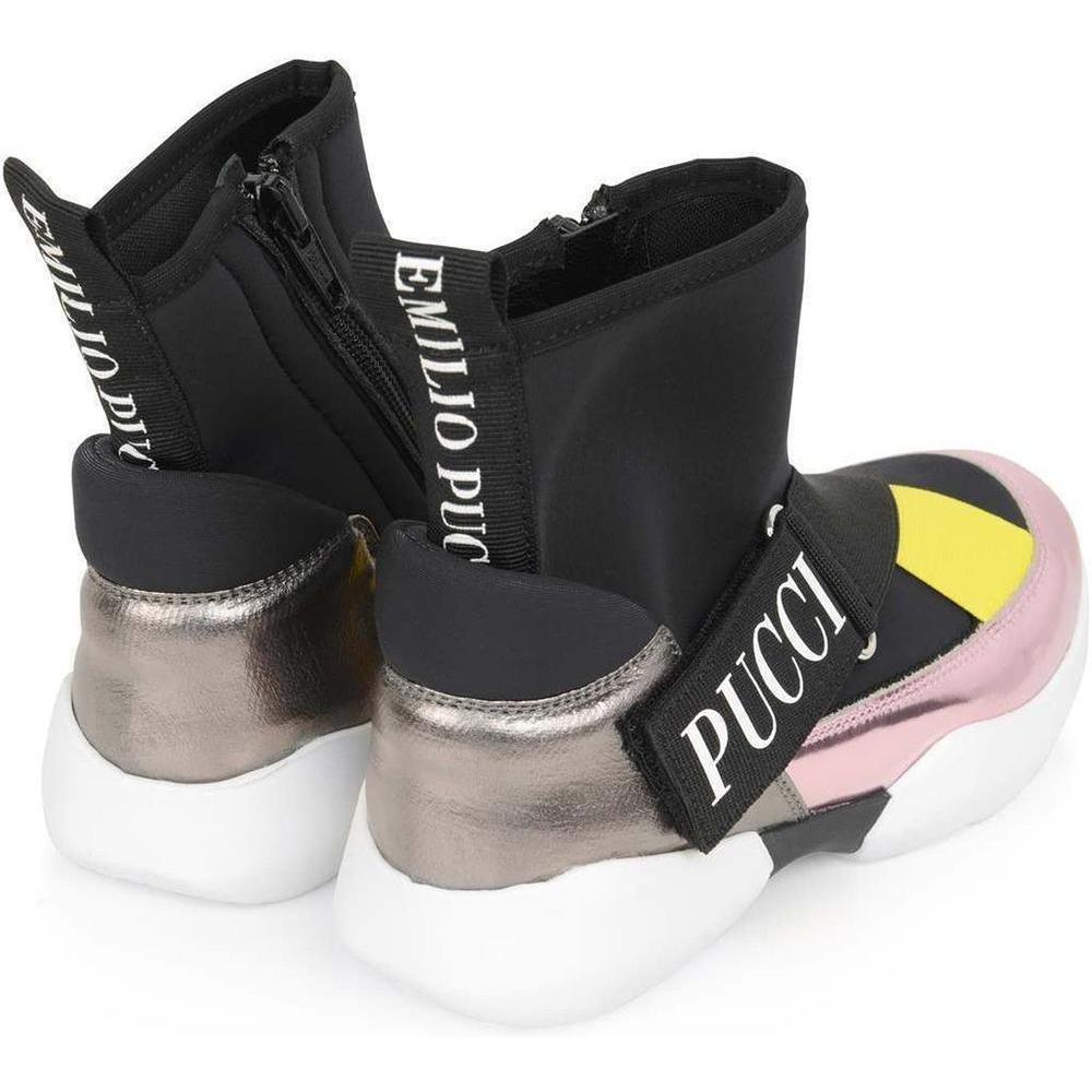 Emilio Pucci Girls Black Shoe Emilio Pucci Girls Black Shoe