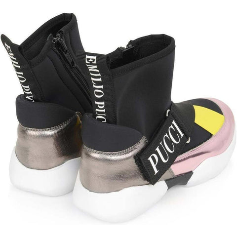 Emilio Pucci Girls Black Shoe Emilio Pucci Girls Black Shoe