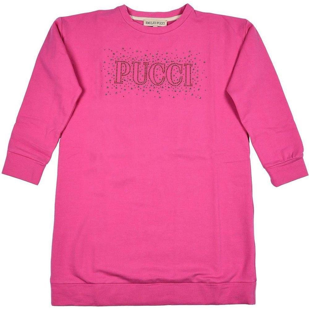 Emilio Pucci Girls Fuchsia Pink Dress Emilio Pucci Girls Fuchsia Pink Dress