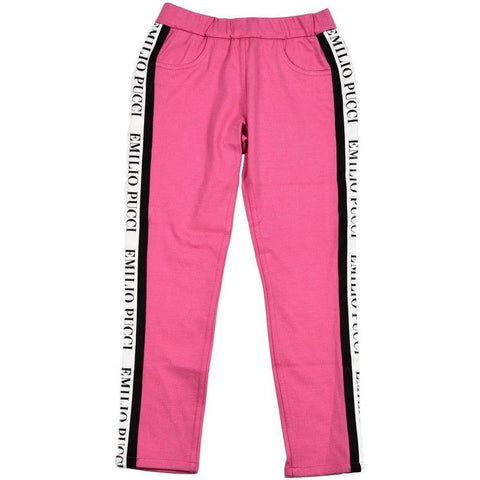Emilio Pucci Girls Fuschia Pants Emilio Pucci Girls Fuschia Pants