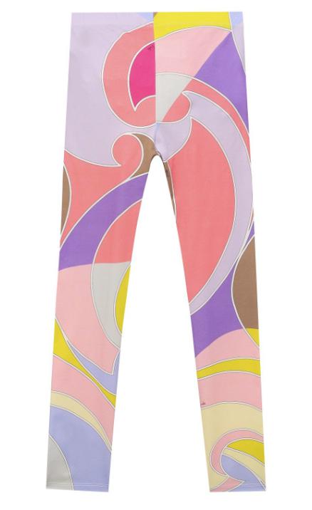 Emilio Pucci Girls Multi Leggings Emilio Pucci Girls Multi Leggings