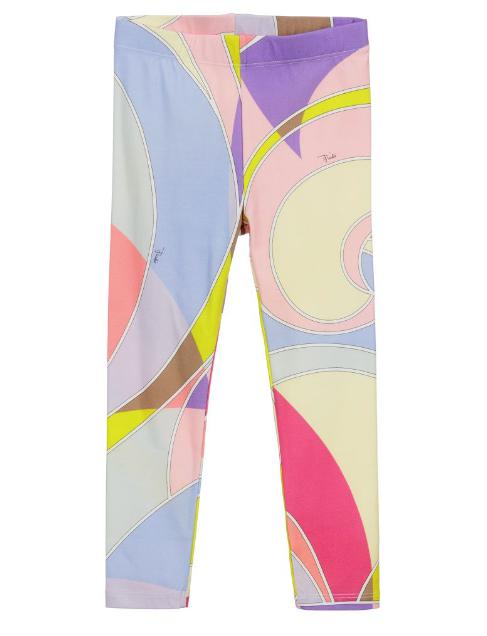Emilio Pucci Girls Multi Leggings Emilio Pucci Girls Multi Leggings