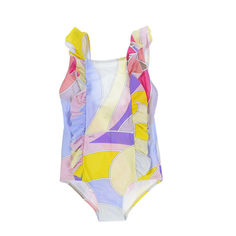 Emilio Pucci Girls Multi Swimming Costume Emilio Pucci Girls Multi Swimming Costume